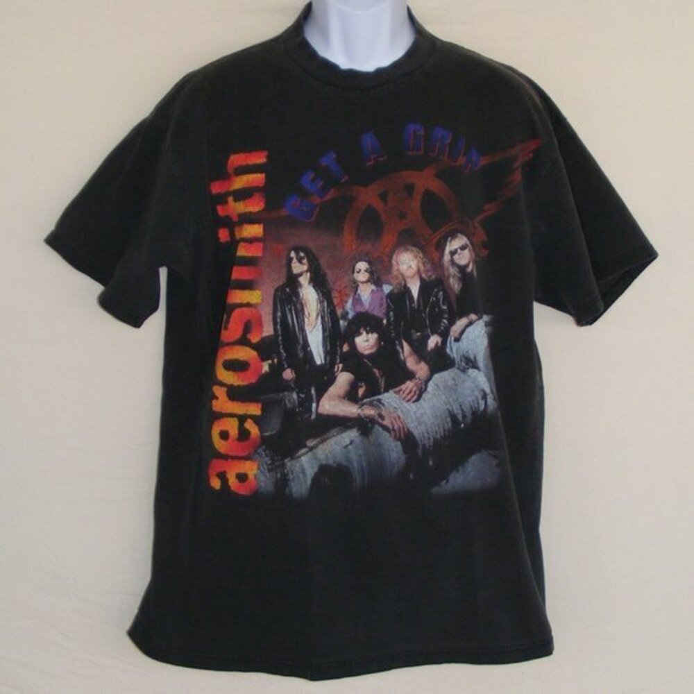 AEROSMITH Concert Tshirt, L/XL, Get A Grip 1994